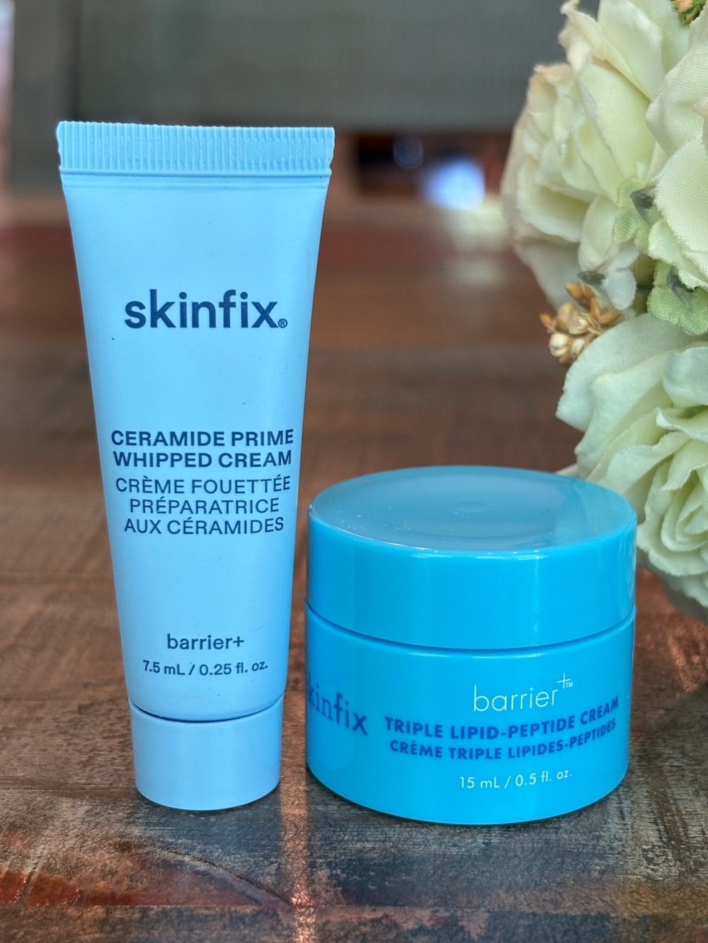 NEW Skinfix CERAMIDE Prime WHIPPED & Barrier+ TRIPLE Lipid-Peptide CREAM Minis!